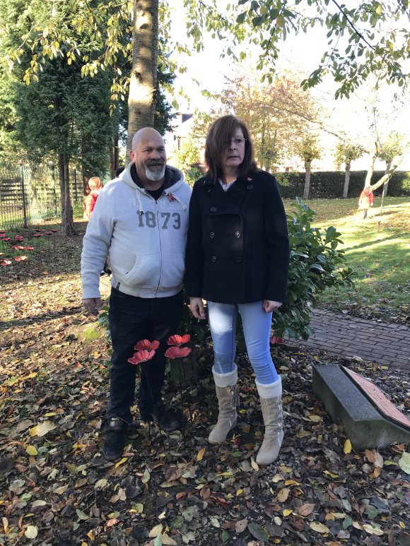 Remembrance Sunday Poppy Planting